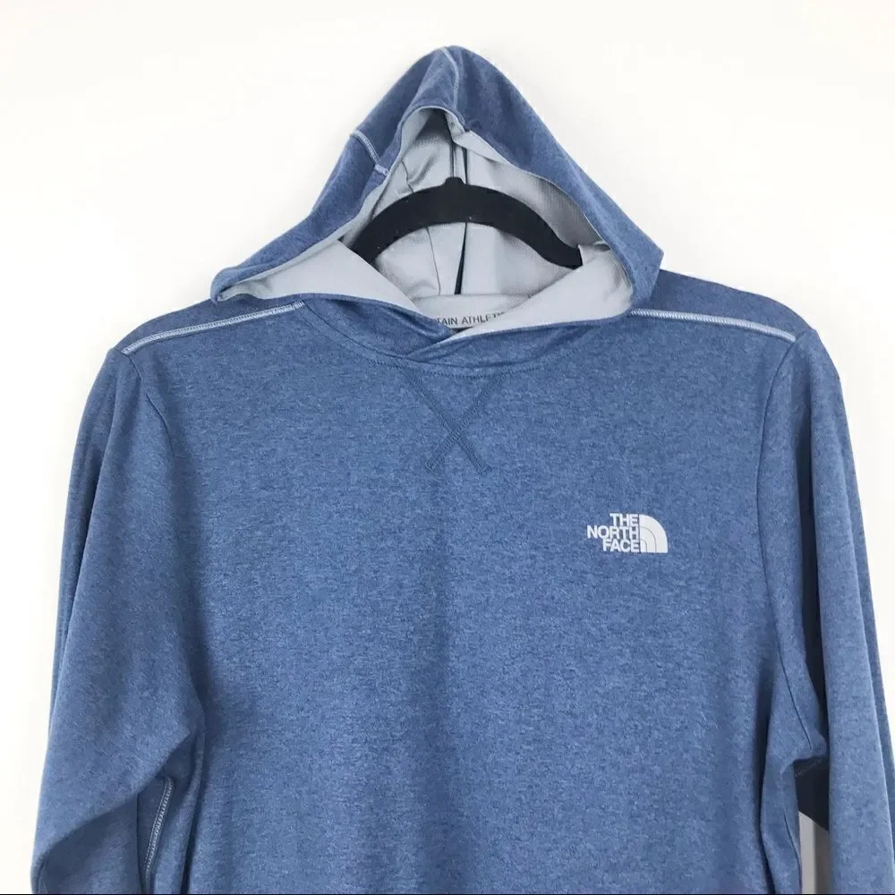 The North Face Blue Long Sleeve FlashDry Layering Hoodie